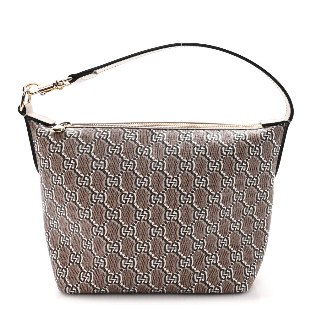 GG Shadow Monogram Super Mini Ophidia Shoulder Bag Taupe
