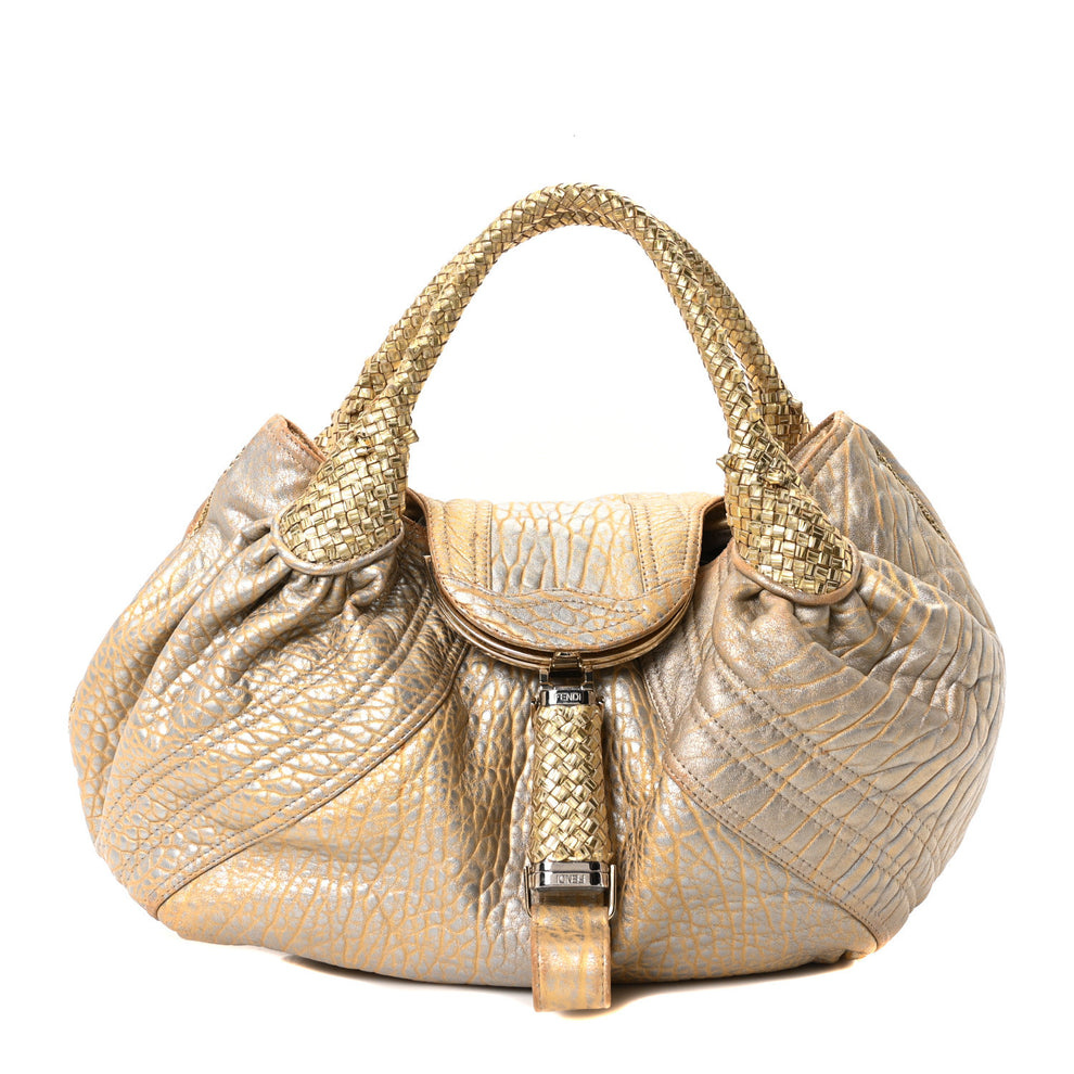 Nappa Nuvolata Bimetal Spy Oro Argento