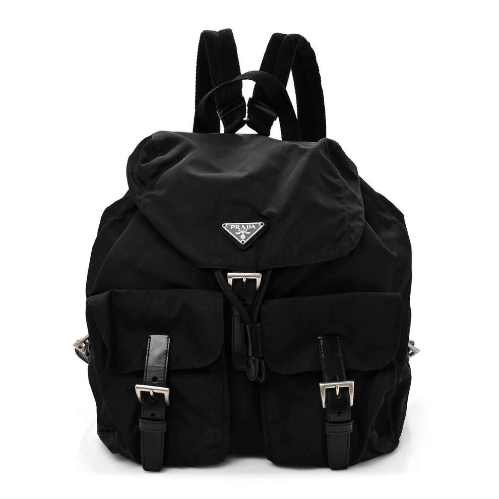 Tessuto Nylon Vela Small Backpack Black