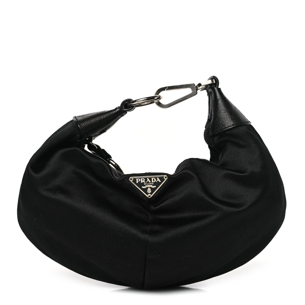 Tessuto Nylon Saffiano Re-Edition 2006 Shoulder Bag Black