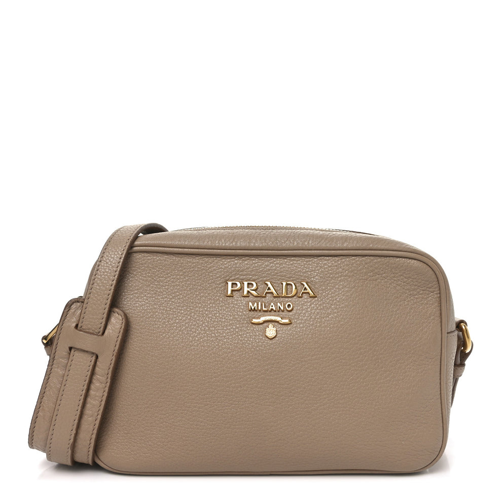 Vitello Phenix Camera Bag Cammeo