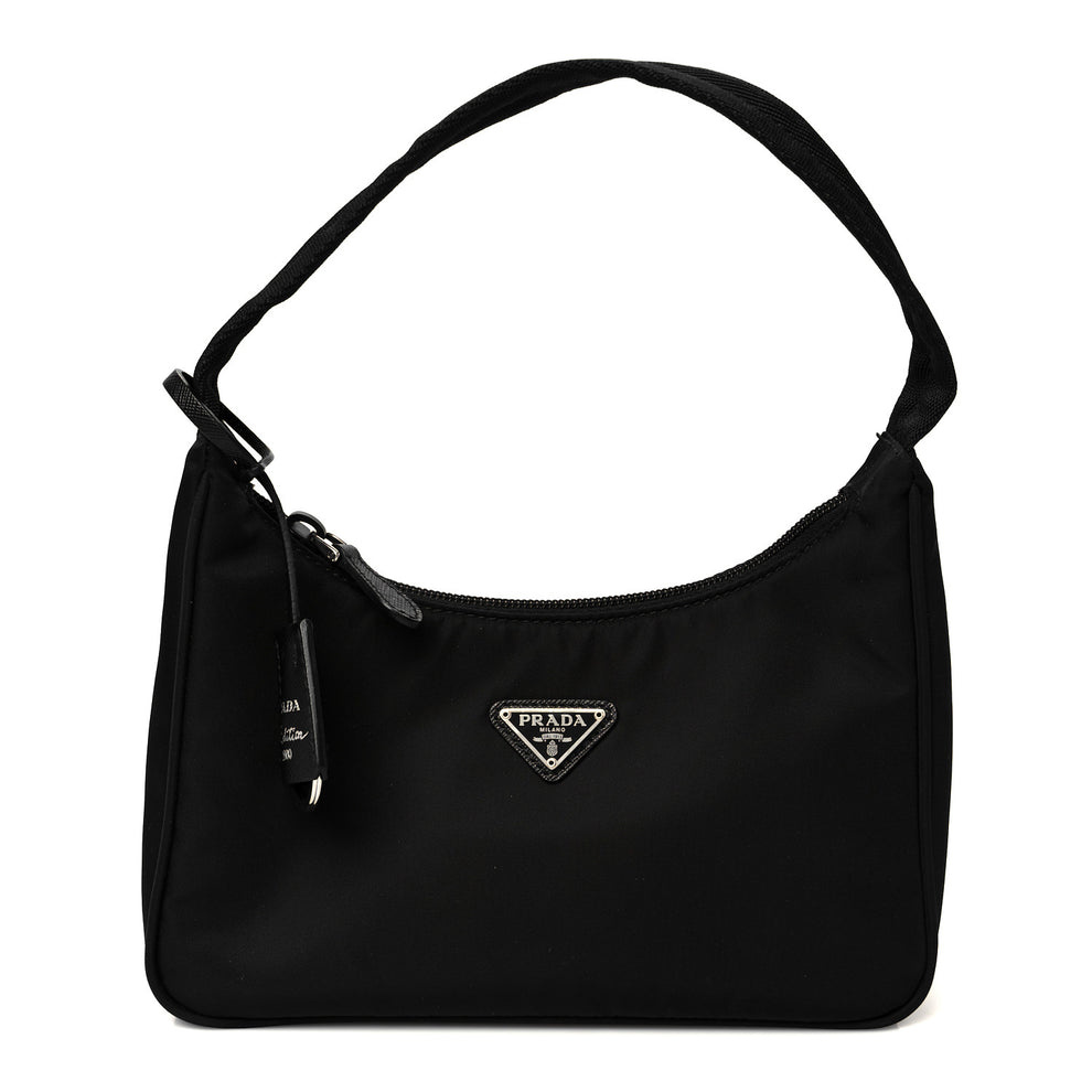 Tessuto Nylon Mini Re-Edition 2000 Bag Black