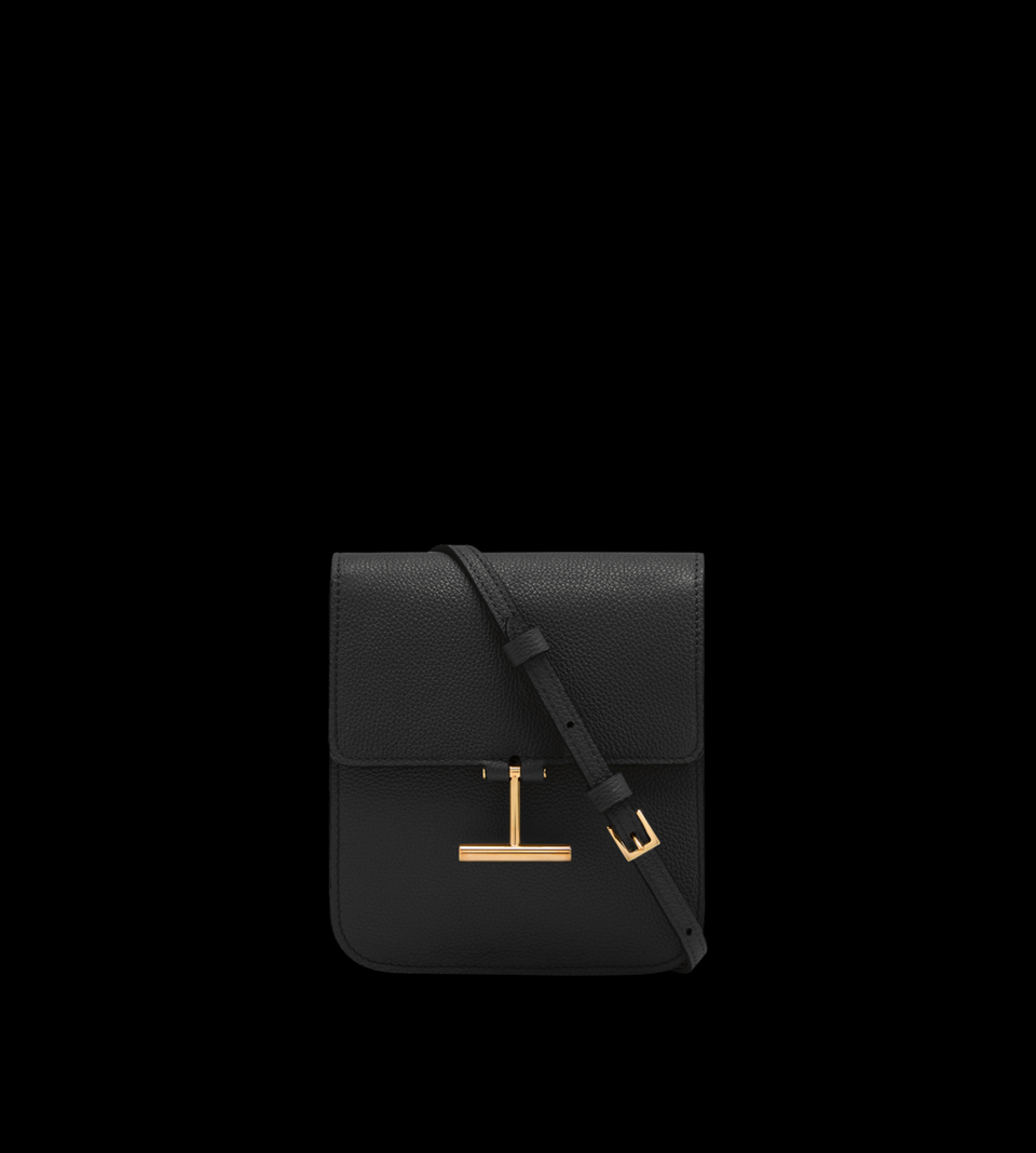 GRAIN LEATHER TARA MINI BAG ON STRAP