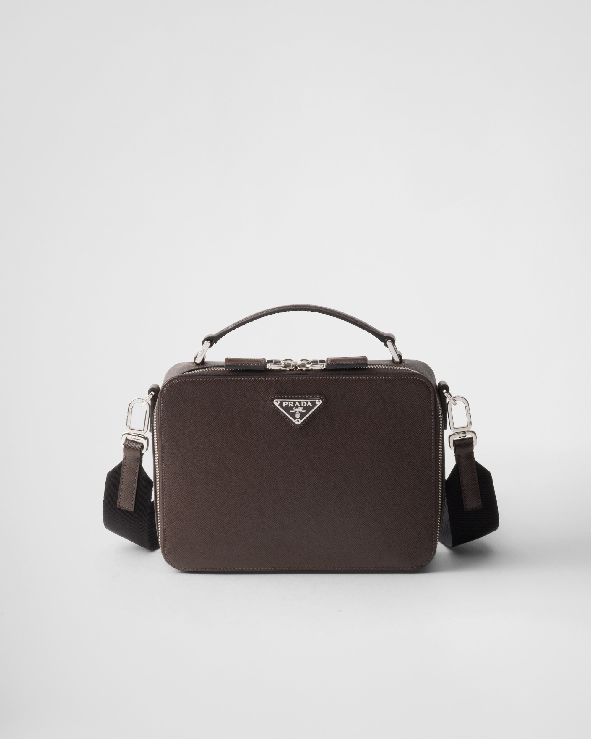 Prada Brique medium Saffiano leather bag